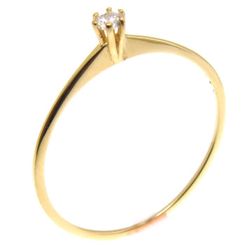 Anel Solitário Florença Ouro 18K